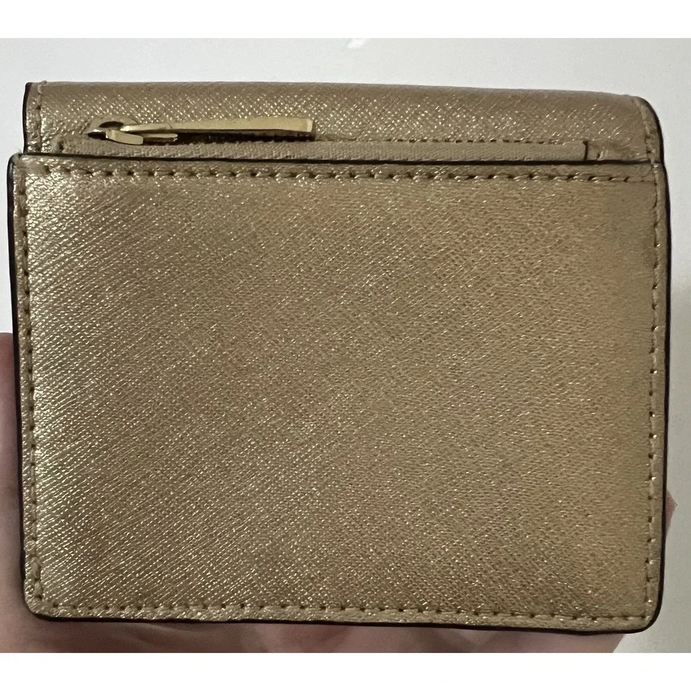 michael kors Compact wallet women Gold